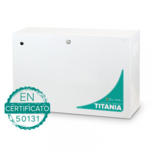 TITANIAPLUS - Centrale cablata/wireless a 1024 ingressi