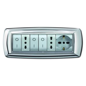 EC - PLACCA 7 POSTI CROMO