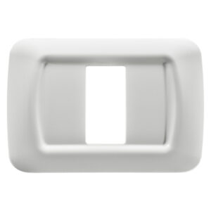 PLACCA 1 POS.BIANCO NUVOLA TOP SYSTEM