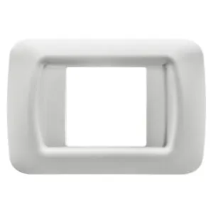 GW22502 PLACCA 2 POSTI BIANCO NUVOLA TOP SYSTEM Gewiss