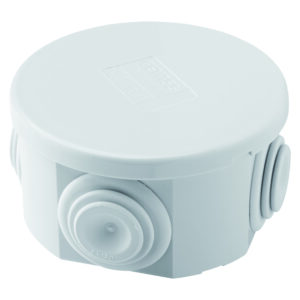CASSETTA IP44 DIAM.65X35 CON PASSACAVO