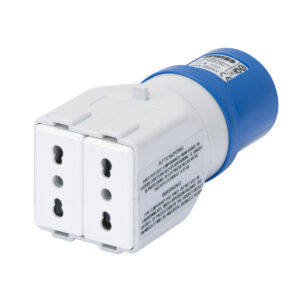 GEWIS - ADATT. IC 2P+T 16A 230V 2X2P+T BIV.P
