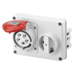 PRESA BL.OR.S.F.3P+N+T 32A 400V 6H