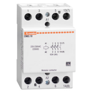 LOVATO CN6310220 CONTATTORE MODULARE 3 MODULI 63A AC1 4P 220/230V