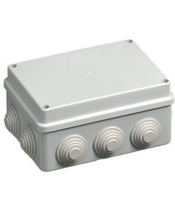SCATOLA 150X110 DERIVAZIONE STAGNA IP55 CON FORI EC400C5
