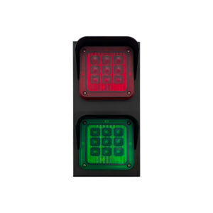 Semaforo 2 luci Rosso-verde - 12/24V