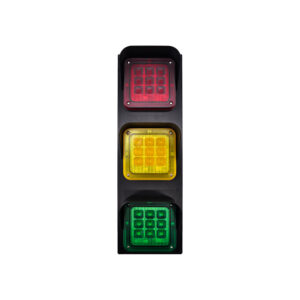 Semaforo 3 luci Rosso-giallo-verde - 12/24V