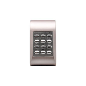 Tastiera metallica stand alone 1000 codici - 1 rel&egrave; 12/24V - IP65 - Argento