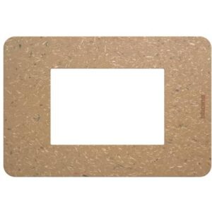bticino MatixGO JA4803BB PLACCA 3 Posti BIO