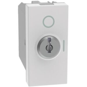 Bticino MATIXGO JW4012 INTERRUTTORE 2P 16AX CHIAVE BIANCO