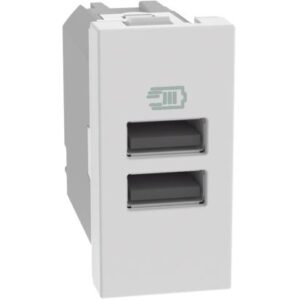 Bticino MATIXGO JW4191AA CARICATORE USB AA 1M BIANCO