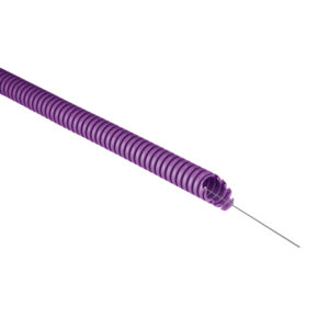 Elettrocanali TUBO CORRUGATO IN PVC flessibile Diametro 25 LILLA viola