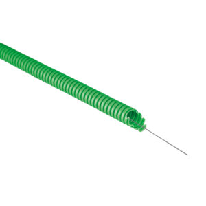 Elettrocanali TUBO Flessibile CORRUGATO IN PVC Diametro 25 VERDE