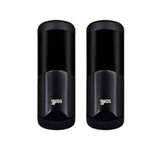 Coppia di fotocellule con batterie incluse Portata 10 m 12/24V VDS FT25B