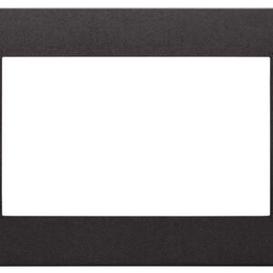 VIMAR 30654.02 PLACCA LINEA 4M NERO