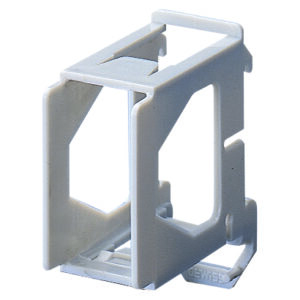 adattatore guida din 1 modulo per serie system su guida din gewiss gw26409