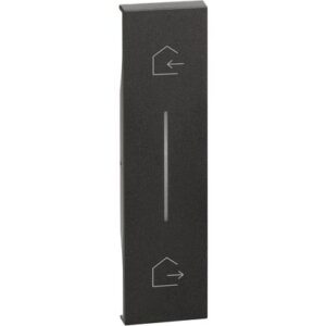 Cover illuminabile simbolo &ldquo;Entra & Esci&rdquo; Bticino Living Now KG40