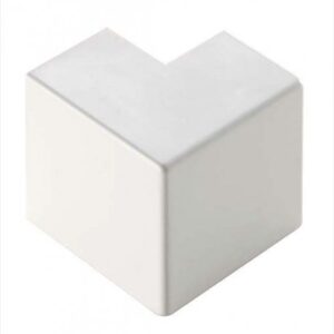 ANGOLO ESTERNO 20X10 BIANCO PER CANALINE ECAE2010B Elettrocanali