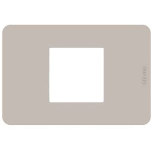 Bticino JA4819TS Placca MatixGO 2 moduli centrati - Sand- materiale tecnopolimero