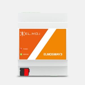 Elmo ELMOGWAY3 Gateway multiprotocollo Modbus e KNX su barra DIN
